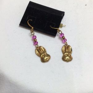 Bunny earrings